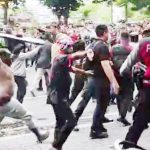 Aksi Brutal Mahasiswa Papua di Makassar