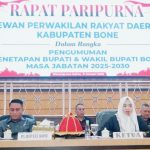 DPRD Bone Tetapkan BerAmal Sebagai Bupati dan Wabup Bone 2025-2030