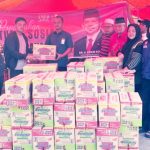 Haji Azikin Solthan Bantu Korban Kebakaran di Makassar