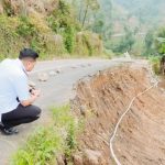Uji Nurdin Tinjau Lokasi Longsor Bonto Lojong