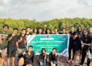 HMTL FT Unibos Giat Tanam Mangrove di Lantebung