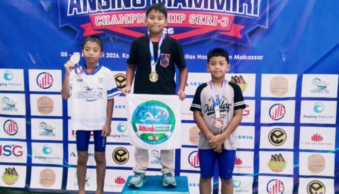 Muh Fadlan, Siswa SDI Antang 1 Sarat Prestasi Renang