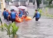 Banjir Rendam Jln.Yusuf Bauty Manggarupi Gowa