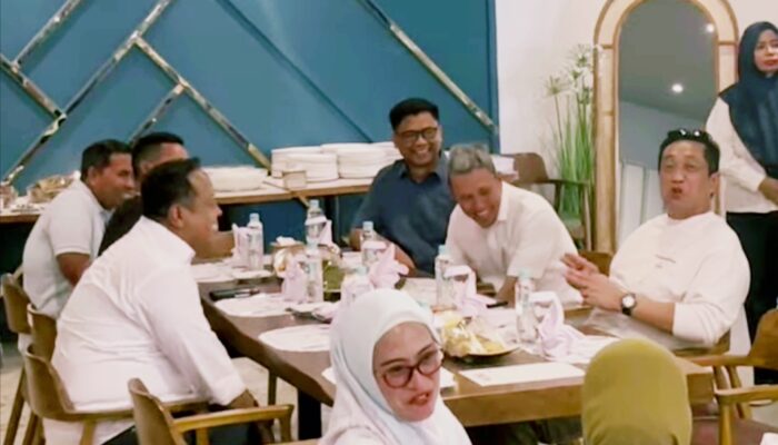 Bupati Paris Ngopi Bareng Kapolda Sulsel di Mari Resto