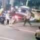Takut di Razia, Pengendara Motor Tabrak Polisi