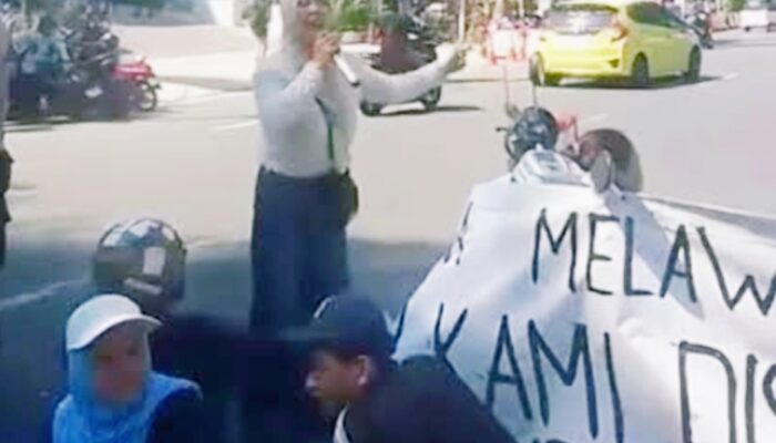 Lagi, Aliansi Pekalima Gelar Unras di Balaikota Makassar