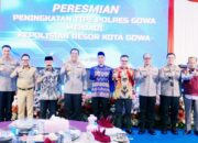 Kapolda Sulsel Resmikan Polres Gowa Jadi Polresta