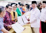 Menteri Nusron Target 14 Ribu Sertipikasi Tanah Wakaf