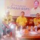 Anggota DPR RI Hamka B. Kady Resmikan Bantuan BSPS