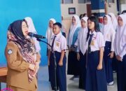 Pengurus OSIS dan MPK SMPN 6 Makassar Dikukuhkan 