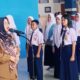 Pengurus OSIS dan MPK SMPN 6 Makassar Dikukuhkan 