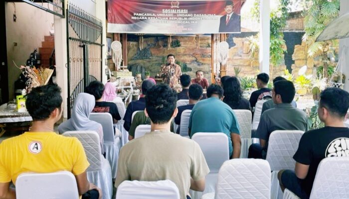 H.Azikin Solthan Sosialisasi 4 Pilar MPR RI di Bantaeng
